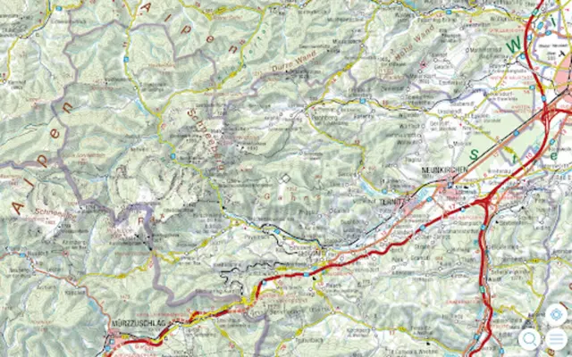 Austrian Map mobile android App screenshot 2